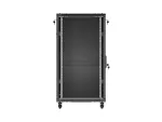 SZAFA INSTALACYJNA RACK STOJĄCA 19" 22U 600X1200 CZARNA DRZWI PRZESZKLONE LANBERG (FLAT PACK)