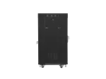 SZAFA INSTALACYJNA RACK STOJĄCA 19" 22U 600X600 CZARNA DRZWI PERFOROWANE LCD LANBERG (FLAT PACK) V2