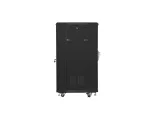 SZAFA INSTALACYJNA RACK STOJĄCA 19" 22U 600X600 CZARNA LANBERG (FLAT PACK)