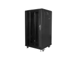 SZAFA INSTALACYJNA RACK STOJĄCA 19" 22U 600X600 CZARNA LANBERG (FLAT PACK)