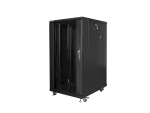 SZAFA INSTALACYJNA RACK STOJĄCA 19" 22U 600X800 CZARNA LANBERG (FLAT PACK)