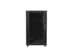 SZAFA INSTALACYJNA RACK STOJĄCA 19" 22U 600X800 CZARNA LANBERG (FLAT PACK)