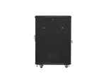 SZAFA INSTALACYJNA RACK STOJĄCA 19" 22U 600X800 CZARNA LANBERG (FLAT PACK)