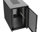 SZAFA INSTALACYJNA RACK STOJĄCA 19" 22U 800X1200 CZARNA DRZWI PERFOROWANE LANBERG (FLAT PACK)