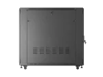 SZAFA INSTALACYJNA RACK STOJĄCA 19" 22U 800X1200 CZARNA DRZWI PERFOROWANE LANBERG (FLAT PACK)