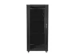 SZAFA INSTALACYJNA RACK STOJĄCA 19" 27U 600X600 CZARNA LANBERG (FLAT PACK)