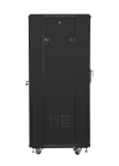 SZAFA INSTALACYJNA RACK STOJĄCA 19" 27U 600X600 CZARNA LANBERG (FLAT PACK)