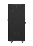 SZAFA INSTALACYJNA RACK STOJĄCA 19" 27U 600X600 CZARNA LANBERG (FLAT PACK)