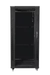 SZAFA INSTALACYJNA RACK STOJĄCA 19" 27U 600X600 CZARNA LANBERG (FLAT PACK)