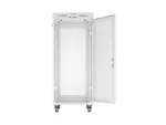 SZAFA INSTALACYJNA RACK STOJĄCA 19" 27U 600X800 SZARA DRZWI PERFOROWANE LCD LANBERG (FLAT PACK)