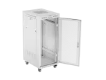 SZAFA INSTALACYJNA RACK STOJĄCA 19" 27U 600X800 SZARA DRZWI PERFOROWANE LCD LANBERG (FLAT PACK)