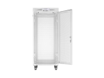 SZAFA INSTALACYJNA RACK STOJĄCA 19" 27U 600X800 SZARA DRZWI PERFOROWANE LCD LANBERG (FLAT PACK)