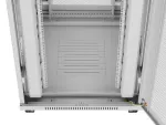 SZAFA INSTALACYJNA RACK STOJĄCA 19" 27U 800X1000 SZARA DRZWI PERFOROWANE LCD LANBERG (FLAT PACK)
