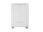 SZAFA INSTALACYJNA RACK STOJĄCA 19" 27U 800X1000 SZARA DRZWI PERFOROWANE LCD LANBERG (FLAT PACK)