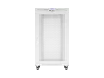 SZAFA INSTALACYJNA RACK STOJĄCA 19" 27U 800X1000 SZARA DRZWI PERFOROWANE LCD LANBERG (FLAT PACK)