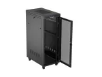 SZAFA INSTALACYJNA RACK STOJĄCA 19" 32U 600X1000 CZARNA DRZWI PERFOROWANE LCD LANBERG (FLAT PACK)