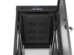 SZAFA INSTALACYJNA RACK STOJĄCA 19" 32U 600X1000 CZARNA DRZWI PERFOROWANE LCD LANBERG (FLAT PACK)