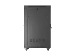 SZAFA INSTALACYJNA RACK STOJĄCA 19" 32U 600X1000 CZARNA DRZWI PERFOROWANE LCD LANBERG (FLAT PACK)