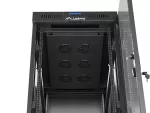 SZAFA INSTALACYJNA RACK STOJĄCA 19" 32U 600X1000 CZARNA DRZWI PRZESZKLONE LCD LANBERG (FLAT PACK)