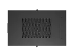 SZAFA INSTALACYJNA RACK STOJĄCA 19" 32U 600X1000 CZARNA DRZWI PRZESZKLONE LCD LANBERG (FLAT PACK)