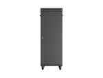 SZAFA INSTALACYJNA RACK STOJĄCA 19" 32U 600X1000 CZARNA DRZWI PRZESZKLONE LCD LANBERG (FLAT PACK)