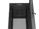 SZAFA INSTALACYJNA RACK STOJĄCA 19" 32U 600X600 CZARNA DRZWI PERFOROWANE LCD LANBERG (FLAT PACK)