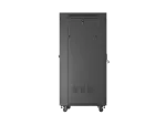 SZAFA INSTALACYJNA RACK STOJĄCA 19" 32U 600X800 CZARNA DRZWI PERFOROWANE LCD LANBERG (FLAT PACK)