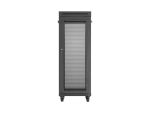 SZAFA INSTALACYJNA RACK STOJĄCA 19" 32U 600X800 CZARNA DRZWI PERFOROWANE LCD LANBERG (FLAT PACK)