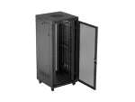 SZAFA INSTALACYJNA RACK STOJĄCA 19" 37U 800X800 CZARNA DRZWI PERFOROWANE LCD LANBERG (FLAT PACK)