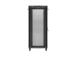 SZAFA INSTALACYJNA RACK STOJĄCA 19" 37U 800X800 CZARNA DRZWI PERFOROWANE LCD LANBERG (FLAT PACK)