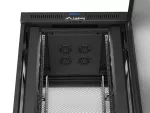 SZAFA INSTALACYJNA RACK STOJĄCA 19" 37U 800X800 CZARNA DRZWI PERFOROWANE LCD LANBERG (FLAT PACK)