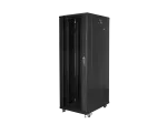 SZAFA INSTALACYJNA RACK STOJĄCA 19" 37U 800X800 CZARNA LANBERG (FLAT PACK)