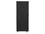 SZAFA INSTALACYJNA RACK STOJĄCA 19" 42U 600X1000 CZARNA DRZWI PERFOROWANE LCD LANBERG (FLAT PACK) V2