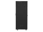 SZAFA INSTALACYJNA RACK STOJĄCA 19" 42U 600X1000 CZARNA DRZWI PERFOROWANE LCD LANBERG (FLAT PACK) V2