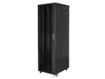 SZAFA INSTALACYJNA RACK STOJĄCA 19" 42U 600X1000 CZARNA LANBERG (FLAT PACK)
