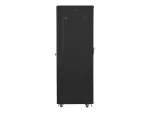 SZAFA INSTALACYJNA RACK STOJĄCA 19" 42U 600X800 CZARNA DRZWI PERFOROWANE LANBERG (FLAT PACK)