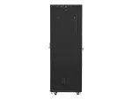 SZAFA INSTALACYJNA RACK STOJĄCA 19" 42U 600X800 CZARNA DRZWI PERFOROWANE LCD LANBERG (FLAT PACK) V2