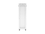 SZAFA INSTALACYJNA RACK STOJĄCA 19" 42U 600X800 SZARA DRZWI PERFOROWANE LCD LANBERG (FLAT PACK)