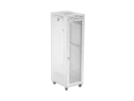SZAFA INSTALACYJNA RACK STOJĄCA 19" 42U 600X800 SZARA DRZWI PERFOROWANE LCD LANBERG (FLAT PACK)
