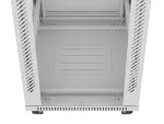 SZAFA INSTALACYJNA RACK STOJĄCA 19" 42U 600X800 SZARA DRZWI SZKLANE LCD LANBERG (FLAT PACK) V2