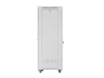 SZAFA INSTALACYJNA RACK STOJĄCA 19" 42U 600X800 SZARA DRZWI SZKLANE LCD LANBERG (FLAT PACK) V2