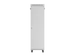 SZAFA INSTALACYJNA RACK STOJĄCA 19" 42U 600X800 SZARA DRZWI SZKLANE LCD LANBERG (FLAT PACK) V2