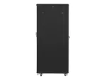 SZAFA INSTALACYJNA RACK STOJĄCA 19" 42U 800X1000 CZARNA DRZWI PERFOROWANE LANBERG (ZŁOŻONA)