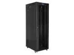 SZAFA INSTALACYJNA RACK STOJĄCA 19" 42U 800X1000 CZARNA DRZWI SZKLANE LCD LANBERG (FLAT PACK) V2