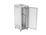 SZAFA INSTALACYJNA RACK STOJĄCA 19" 42U 800X1000 SZARA DRZWI PERFOROWANE LCD LANBERG (FLAT PACK)