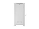 SZAFA INSTALACYJNA RACK STOJĄCA 19" 42U 800X1000 SZARA DRZWI PERFOROWANE LCD LANBERG (FLAT PACK)