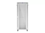 SZAFA INSTALACYJNA RACK STOJĄCA 19" 42U 800X1000 SZARA DRZWI SZKLANE LCD LANBERG (FLAT PACK) V2