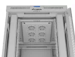 SZAFA INSTALACYJNA RACK STOJĄCA 19" 42U 800X1000 SZARA DRZWI SZKLANE LCD LANBERG (FLAT PACK) V2
