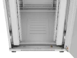 SZAFA INSTALACYJNA RACK STOJĄCA 19" 42U 800X1000 SZARA DRZWI SZKLANE LCD LANBERG (FLAT PACK) V2