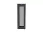 SZAFA INSTALACYJNA RACK STOJĄCA 19" 42U 800X1200 CZARNA DRZWI PERFOROWANE LCD LANBERG (FLAT PACK) V2